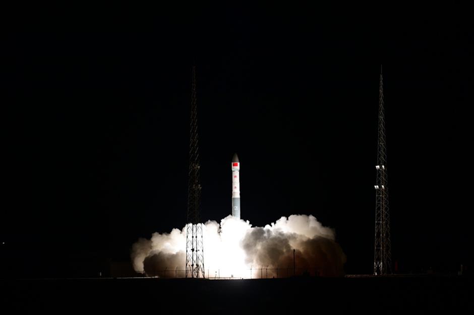 China launches four meteorological satellites of the Tianmu-1 meteorological constellation